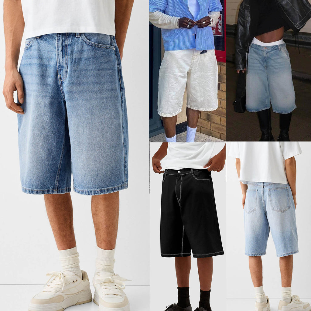 Men's Versatile Denim Shorts | 100% Denim/Cotton