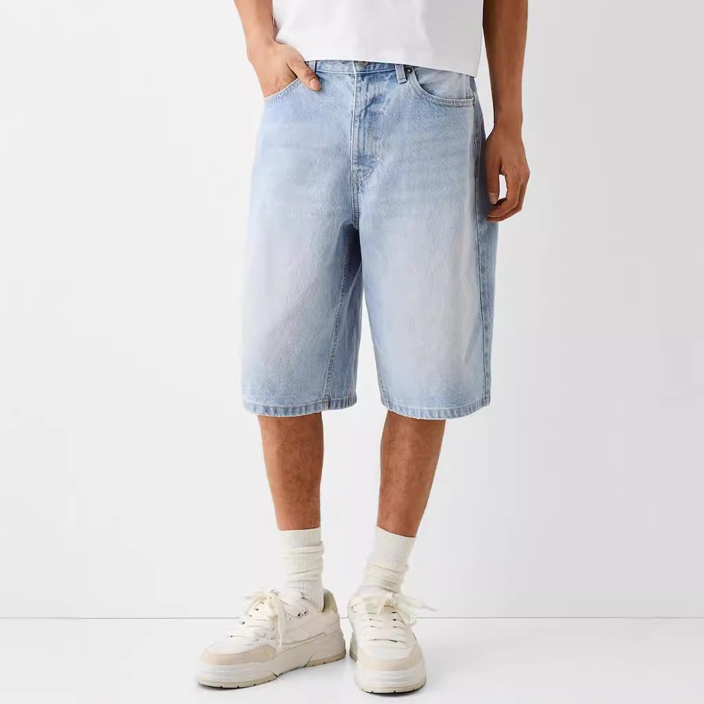 Men's Versatile Denim Shorts | 100% Denim/Cotton